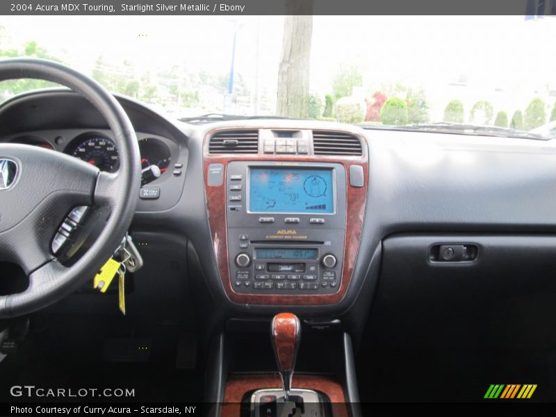 Starlight Silver Metallic / Ebony 2004 Acura MDX Touring