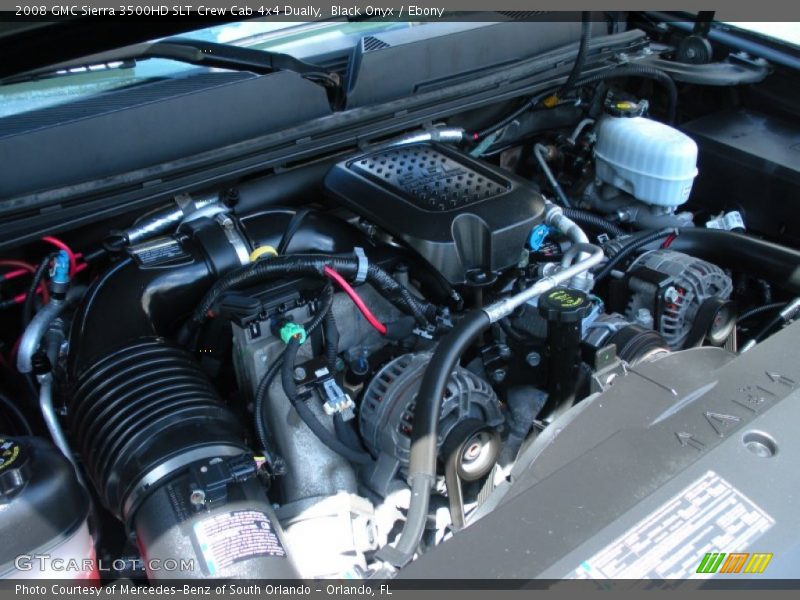  2008 Sierra 3500HD SLT Crew Cab 4x4 Dually Engine - 6.6 Liter DOHC 32V Duramax Turbo Diesel V8