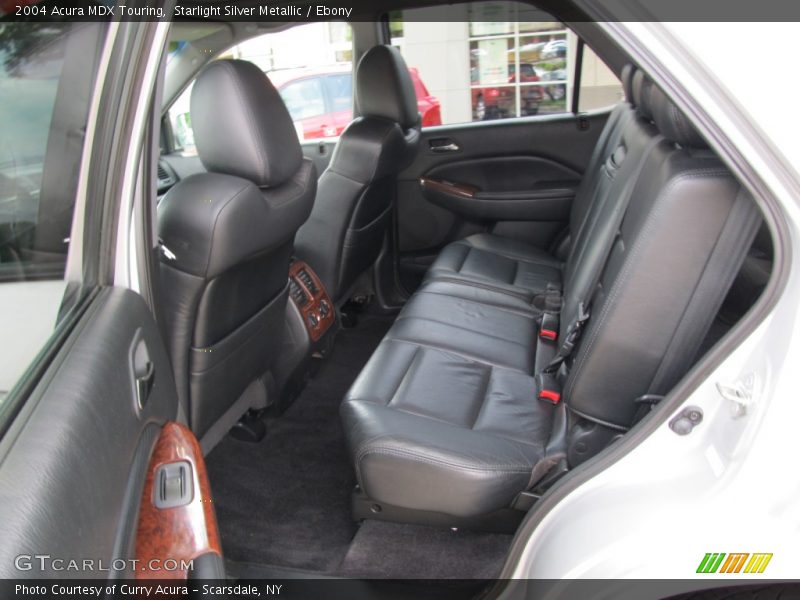 Starlight Silver Metallic / Ebony 2004 Acura MDX Touring