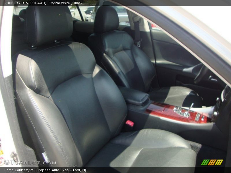 Crystal White / Black 2006 Lexus IS 250 AWD