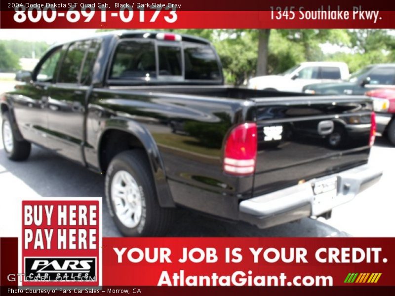 Black / Dark Slate Gray 2004 Dodge Dakota SLT Quad Cab