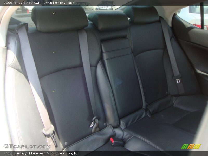 Crystal White / Black 2006 Lexus IS 250 AWD