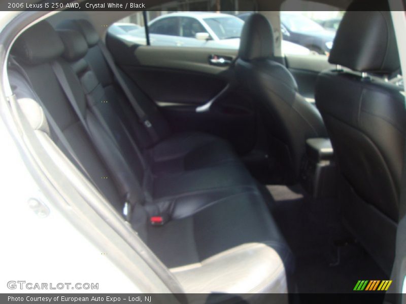 Crystal White / Black 2006 Lexus IS 250 AWD