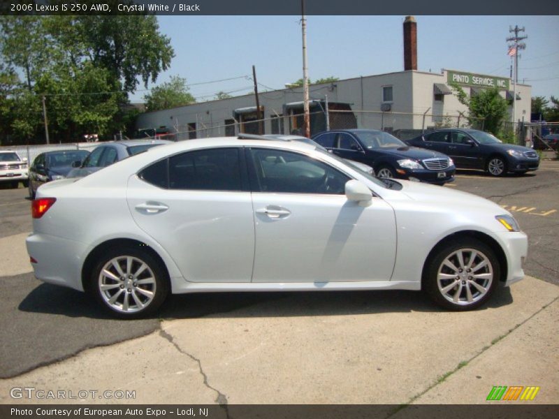 Crystal White / Black 2006 Lexus IS 250 AWD