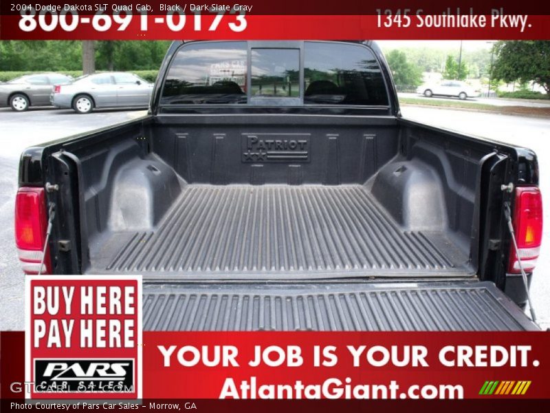 Black / Dark Slate Gray 2004 Dodge Dakota SLT Quad Cab