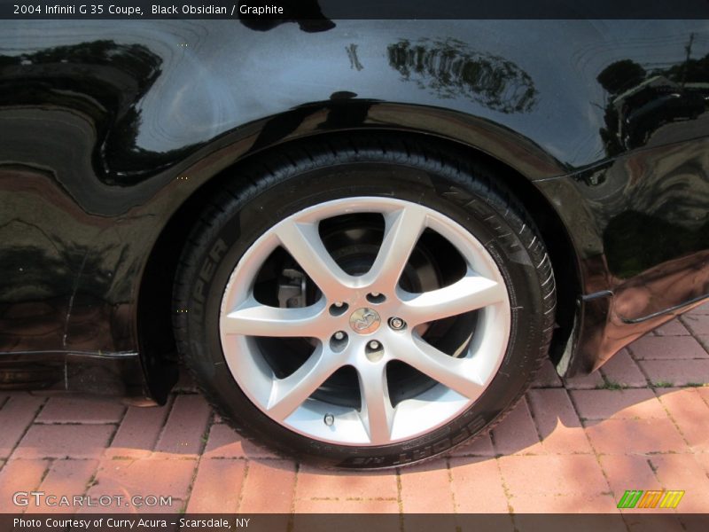 Black Obsidian / Graphite 2004 Infiniti G 35 Coupe
