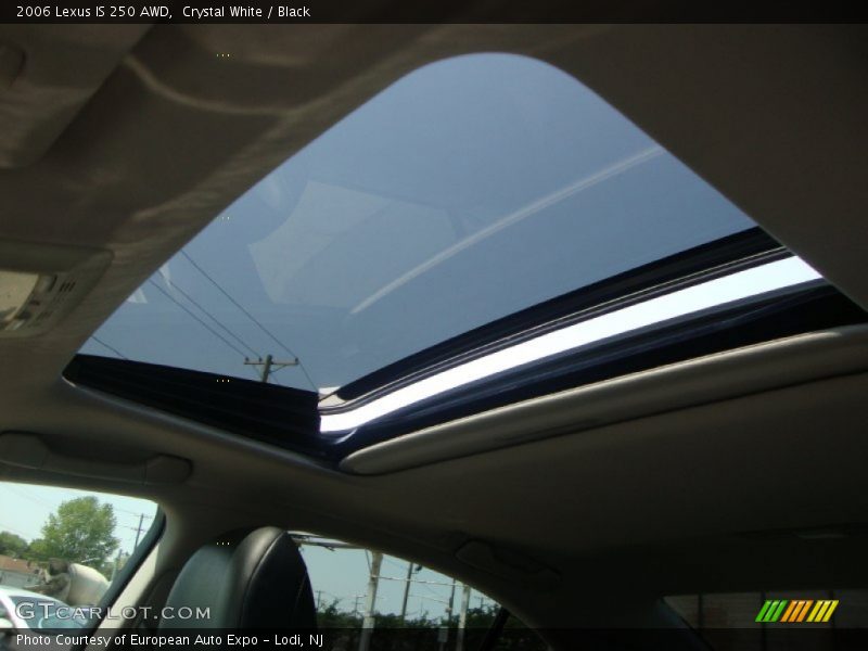 Crystal White / Black 2006 Lexus IS 250 AWD