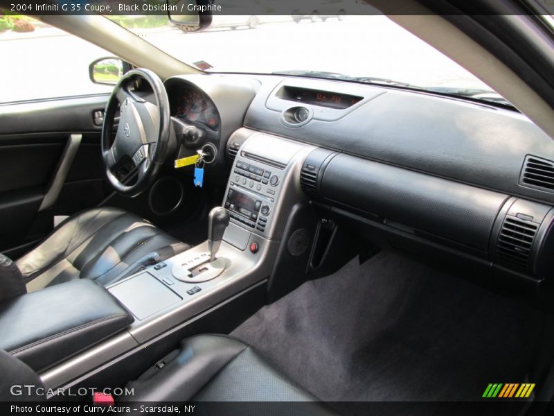 Black Obsidian / Graphite 2004 Infiniti G 35 Coupe