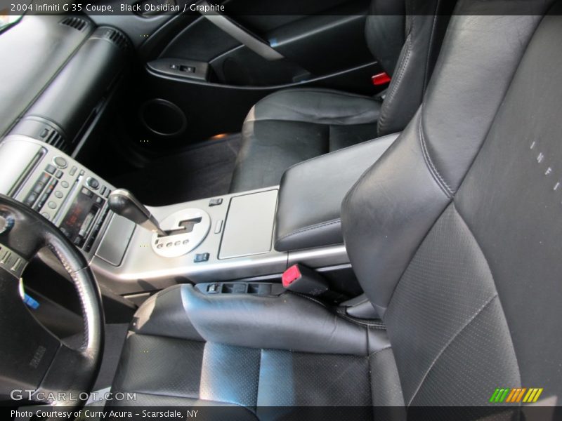 Black Obsidian / Graphite 2004 Infiniti G 35 Coupe