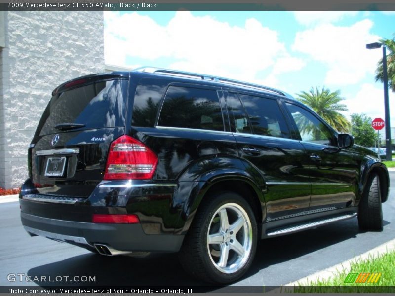 Black / Black 2009 Mercedes-Benz GL 550 4Matic