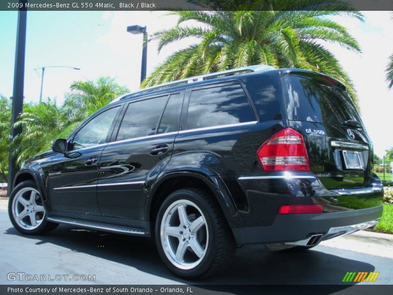 Black / Black 2009 Mercedes-Benz GL 550 4Matic