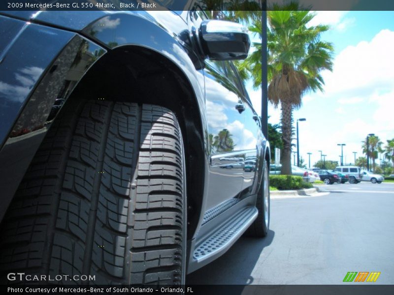 Black / Black 2009 Mercedes-Benz GL 550 4Matic