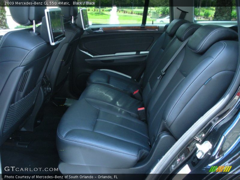 Black / Black 2009 Mercedes-Benz GL 550 4Matic