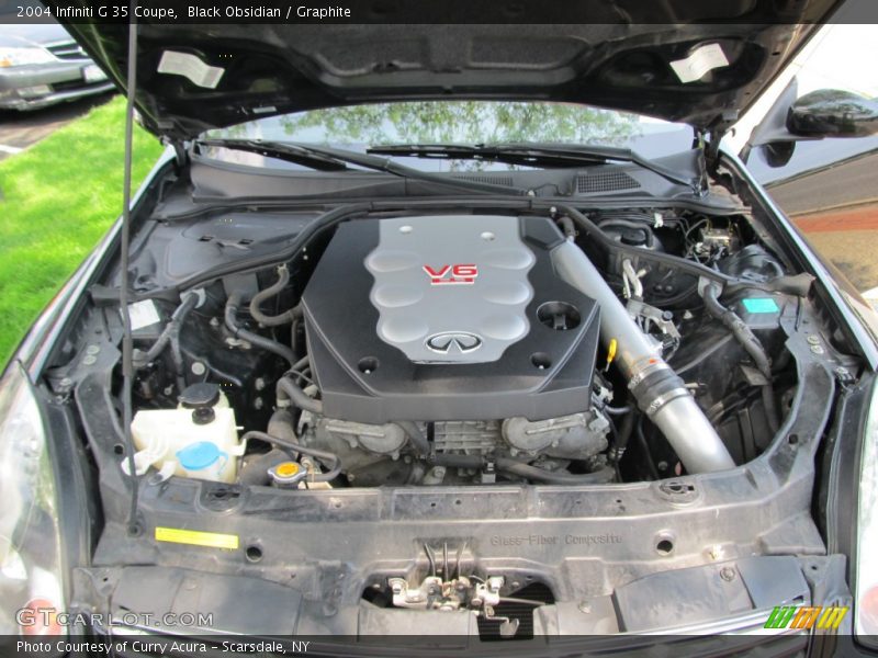 Black Obsidian / Graphite 2004 Infiniti G 35 Coupe