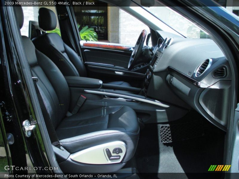 Black / Black 2009 Mercedes-Benz GL 550 4Matic