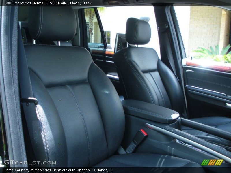 Black / Black 2009 Mercedes-Benz GL 550 4Matic