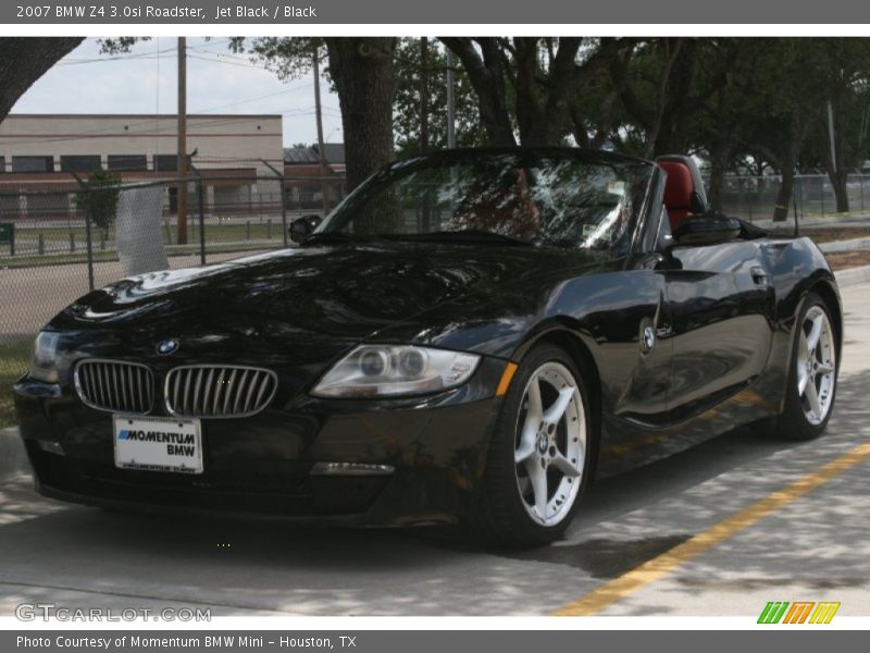Jet Black / Black 2007 BMW Z4 3.0si Roadster