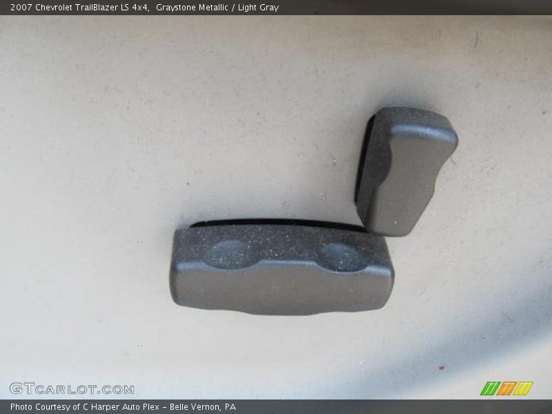 Graystone Metallic / Light Gray 2007 Chevrolet TrailBlazer LS 4x4