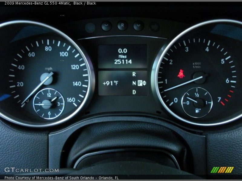 Black / Black 2009 Mercedes-Benz GL 550 4Matic