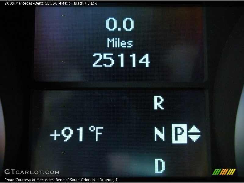 Black / Black 2009 Mercedes-Benz GL 550 4Matic