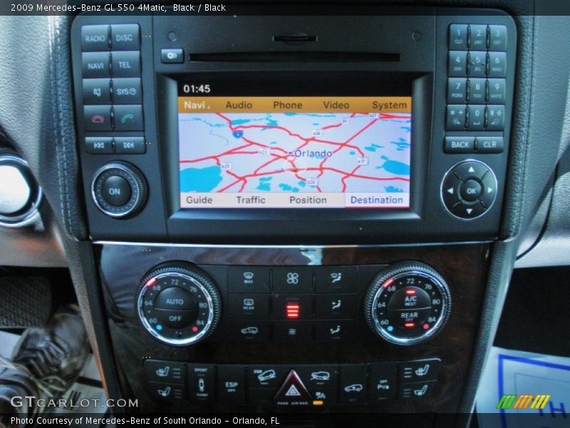Black / Black 2009 Mercedes-Benz GL 550 4Matic