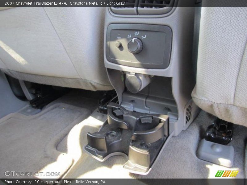 Graystone Metallic / Light Gray 2007 Chevrolet TrailBlazer LS 4x4