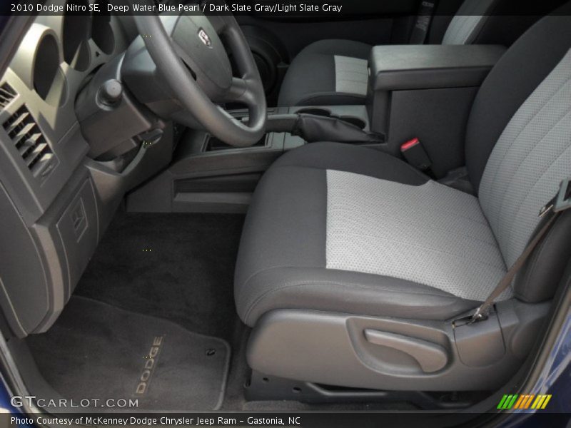  2010 Nitro SE Dark Slate Gray/Light Slate Gray Interior