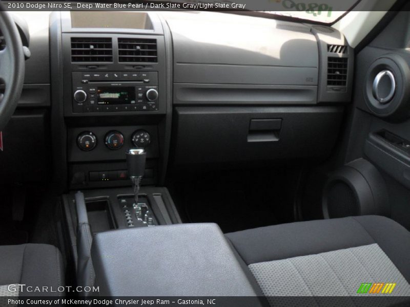 Deep Water Blue Pearl / Dark Slate Gray/Light Slate Gray 2010 Dodge Nitro SE