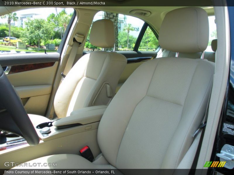Black / Almond/Mocha 2010 Mercedes-Benz C 300 Sport
