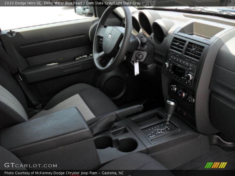  2010 Nitro SE Dark Slate Gray/Light Slate Gray Interior