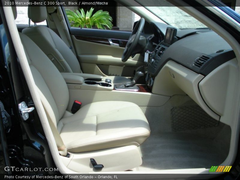 Black / Almond/Mocha 2010 Mercedes-Benz C 300 Sport
