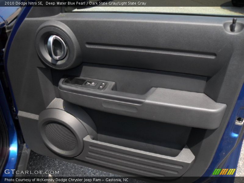 Deep Water Blue Pearl / Dark Slate Gray/Light Slate Gray 2010 Dodge Nitro SE