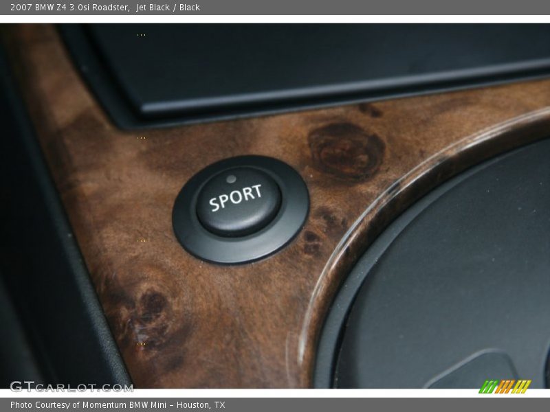 Jet Black / Black 2007 BMW Z4 3.0si Roadster