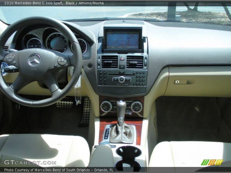 Black / Almond/Mocha 2010 Mercedes-Benz C 300 Sport