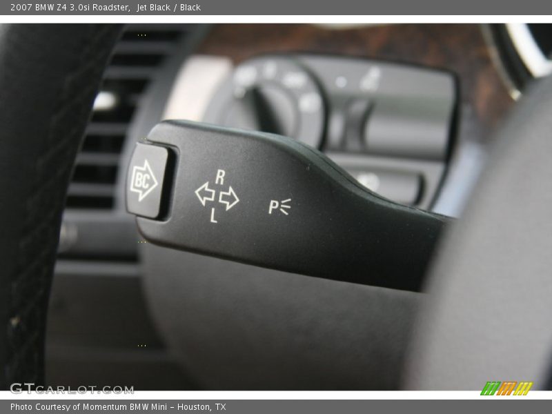 Jet Black / Black 2007 BMW Z4 3.0si Roadster