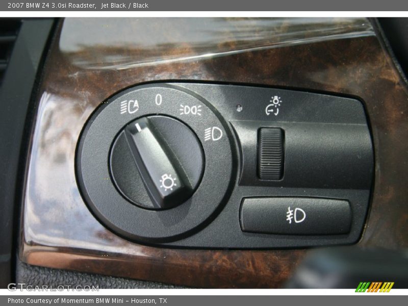 Jet Black / Black 2007 BMW Z4 3.0si Roadster