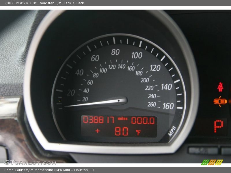 Jet Black / Black 2007 BMW Z4 3.0si Roadster