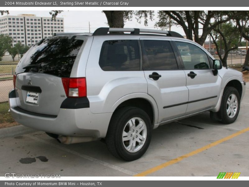 Sterling Silver Metallic / Charcoal Gray 2004 Mitsubishi Endeavor LS