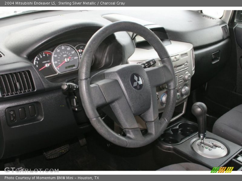Sterling Silver Metallic / Charcoal Gray 2004 Mitsubishi Endeavor LS