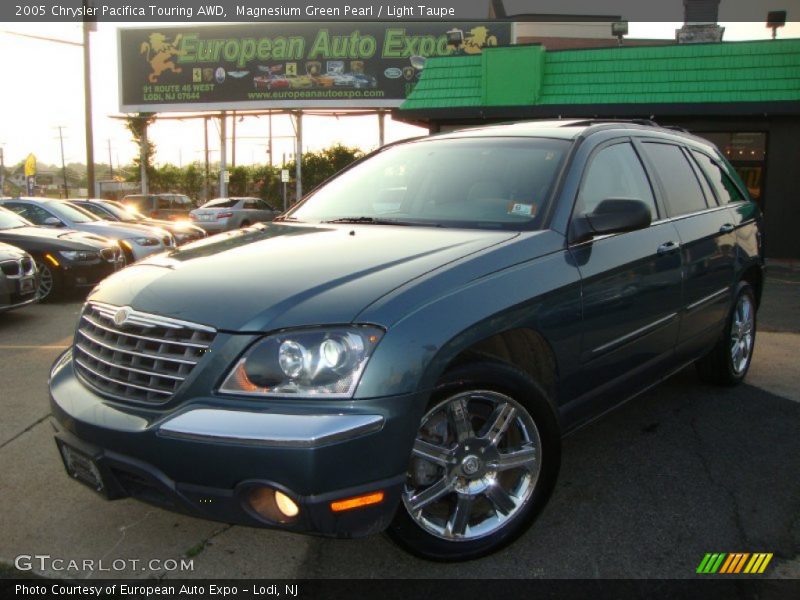 Magnesium Green Pearl / Light Taupe 2005 Chrysler Pacifica Touring AWD