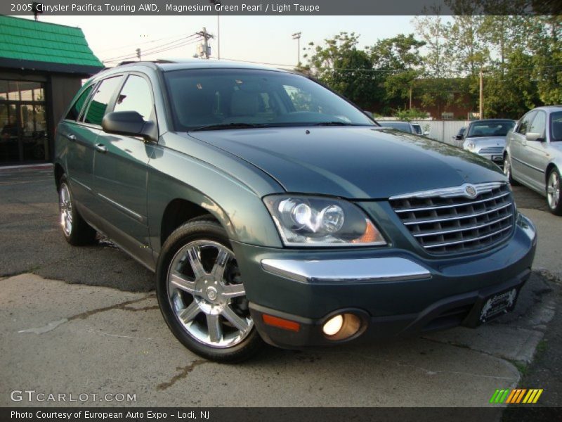 Magnesium Green Pearl / Light Taupe 2005 Chrysler Pacifica Touring AWD