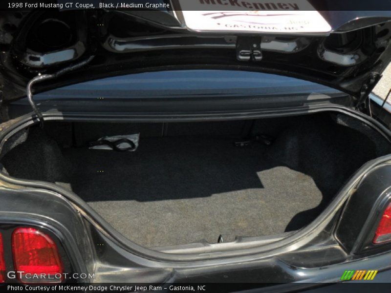 Black / Medium Graphite 1998 Ford Mustang GT Coupe