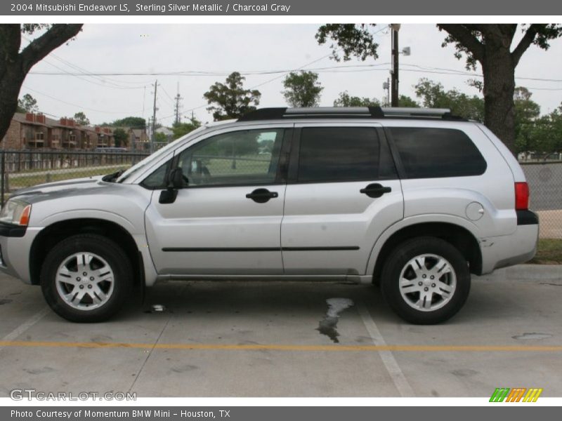 Sterling Silver Metallic / Charcoal Gray 2004 Mitsubishi Endeavor LS