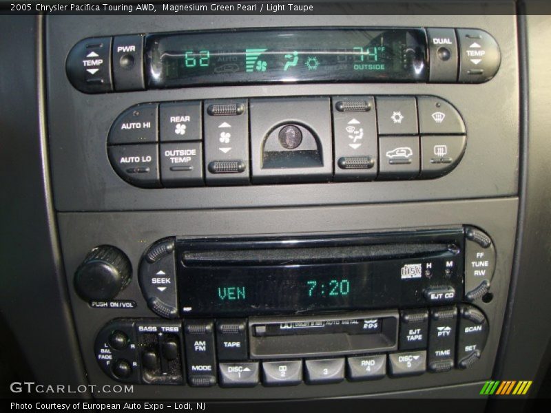 Magnesium Green Pearl / Light Taupe 2005 Chrysler Pacifica Touring AWD