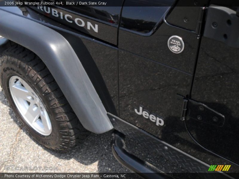 Black / Dark Slate Gray 2006 Jeep Wrangler Rubicon 4x4