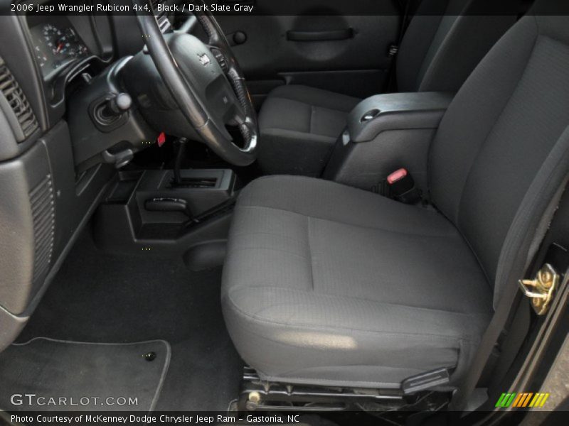 Black / Dark Slate Gray 2006 Jeep Wrangler Rubicon 4x4