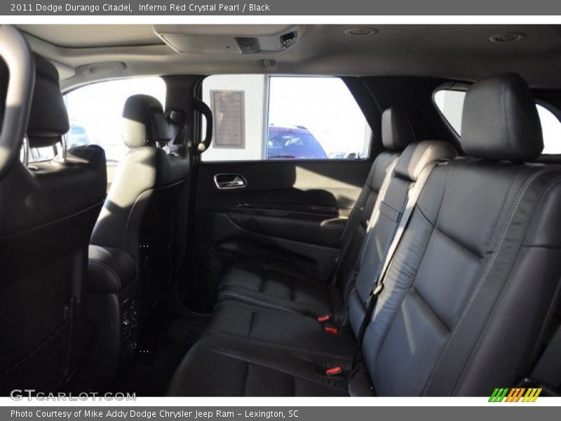 Inferno Red Crystal Pearl / Black 2011 Dodge Durango Citadel