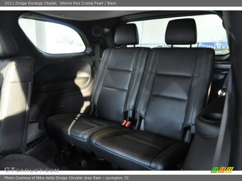 Inferno Red Crystal Pearl / Black 2011 Dodge Durango Citadel