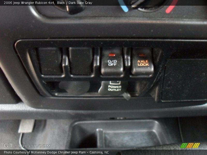 Black / Dark Slate Gray 2006 Jeep Wrangler Rubicon 4x4