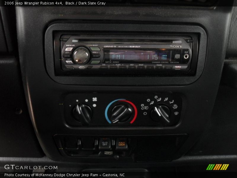 Black / Dark Slate Gray 2006 Jeep Wrangler Rubicon 4x4